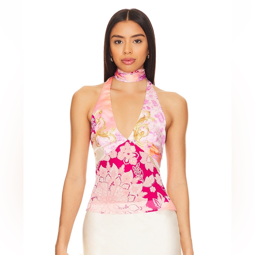 NEVER WORN: MAJORELLE Halter Top - Tags still on!